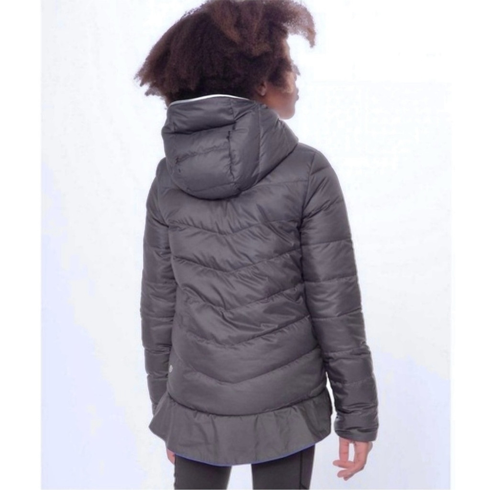 Ivivva by Lululemon Grey Goose Down Puffer Size L